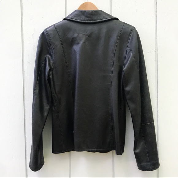 Vintage Italian Leather Lambskin Jacket | Livar by Liviana Palli | Made in Italy - Picture 4 of 7